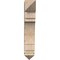 Ekena Millwork Merced Arts & Crafts Rough Sawn Bracket, Douglas Fir, 6"W x 22"D x 34"H BKT06X22X34MRC03RDF - alternate 3